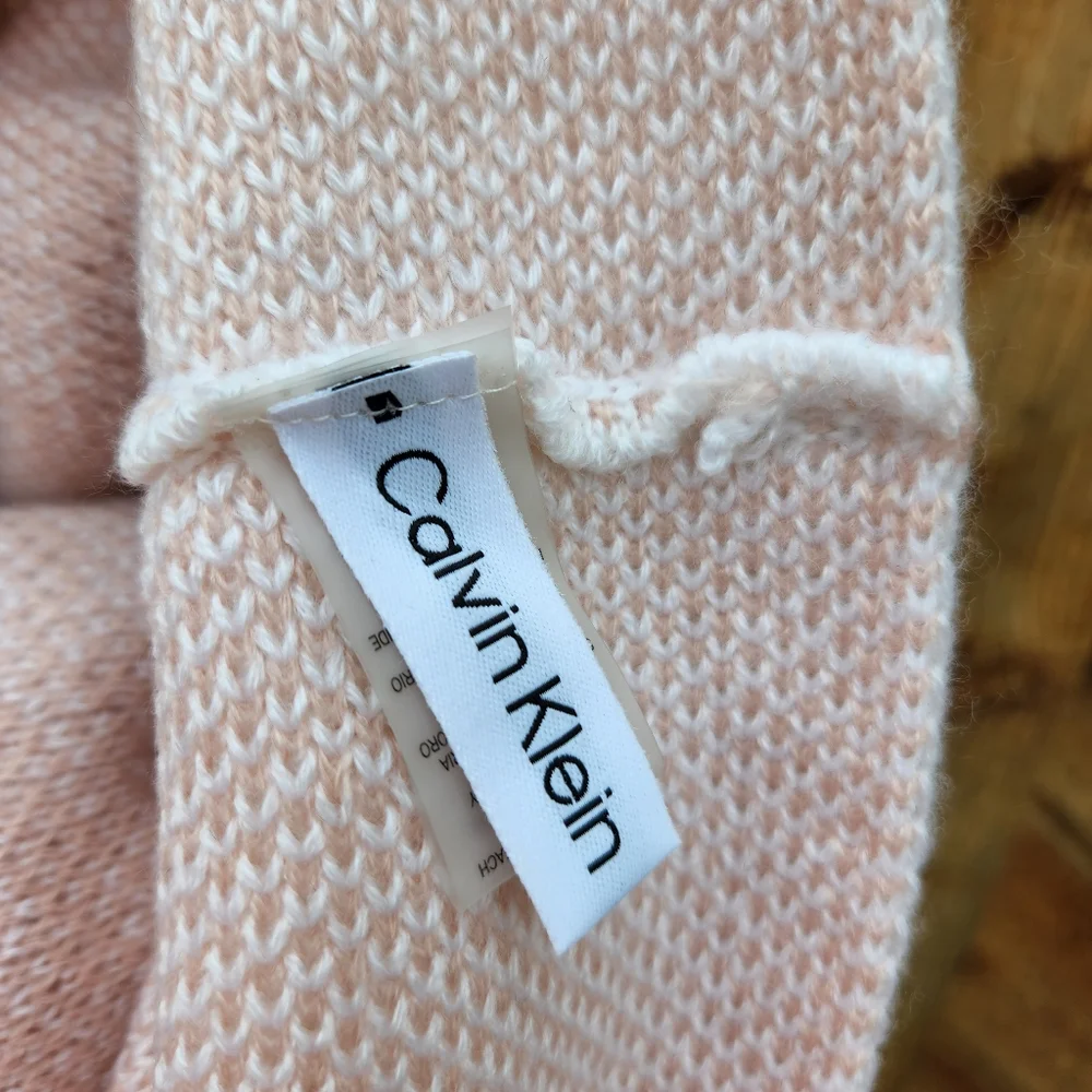 Calvin Klein Blush Ombre Infinity Scarf